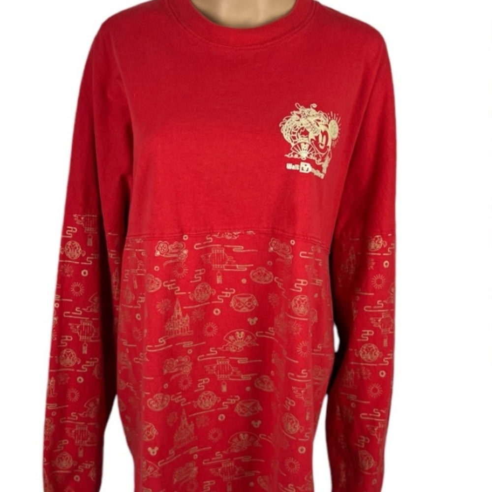 Walt Disney x Spirit Jersey World Chinese New Year 2020 Long Sleeve Shirt